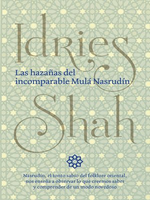 cover image of Las hazañas del incomparable Mulá Nasrudín